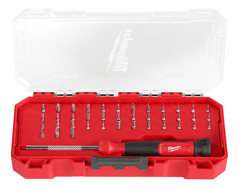 Milwaukee Set Destornillador De Precisión 39 Pzs 48-22-2935