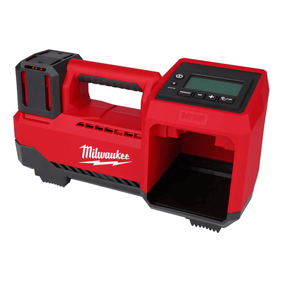 Inflador De Neumáticos Milwaukee M18 150 Psi 2848-20 + Batería y Cargador 2