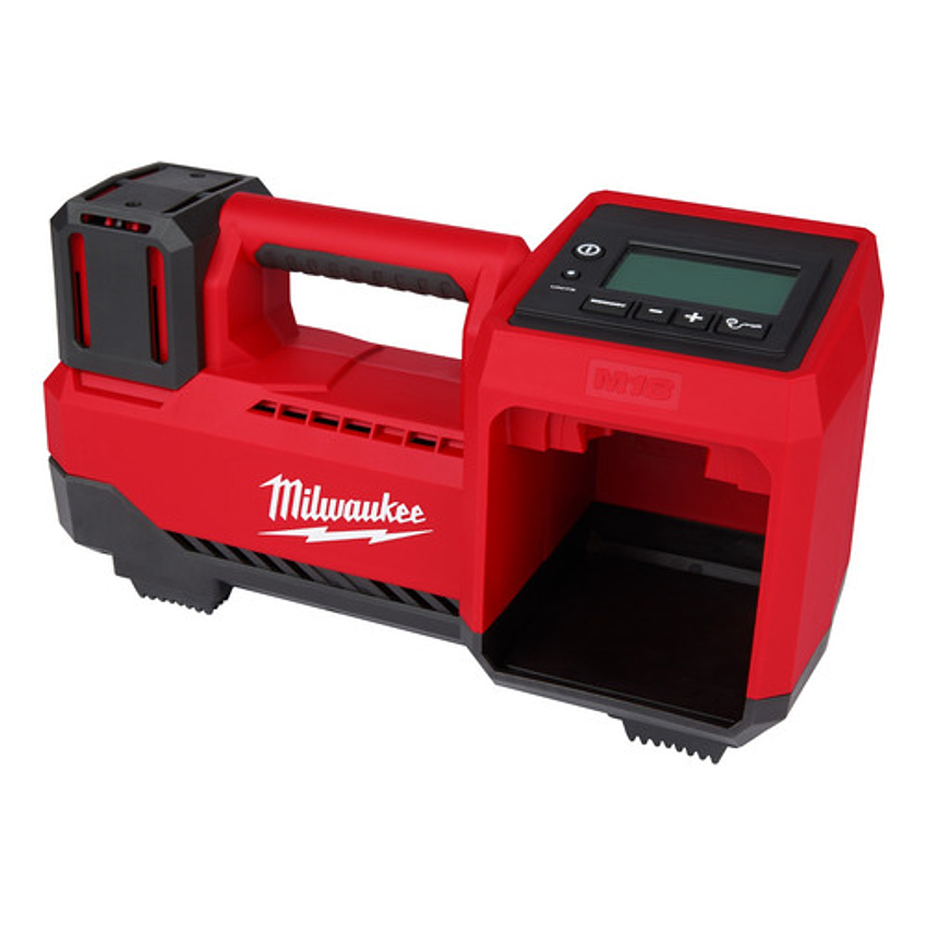 Inflador De Neumáticos Milwaukee M18 150 Psi 2848-20 + Batería y Cargador 2