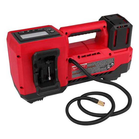 Inflador De Neumáticos Milwaukee M18 150 Psi 2848-20 + Batería y Cargador 3