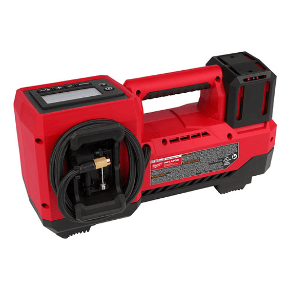 Inflador De Neumáticos Milwaukee M18 150 Psi 2848-20 + Batería y Cargador 4