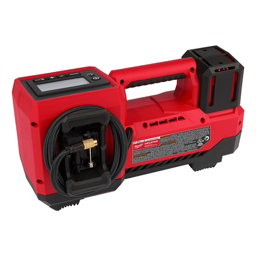 Inflador De Neumáticos Milwaukee M18 150 Psi 2848-20 + Batería y Cargador 4