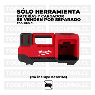 Milwaukee Inflador De Neumáticos M18 150 Psi Modelo 2848-20