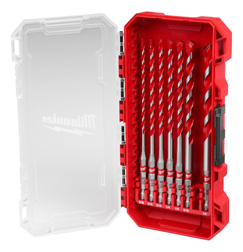 Set De Brocas Largas Para Concreto Milwaukee 7 Piezas 48-20-9052