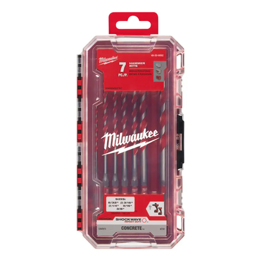 Milwaukee Set De Brocas Concreto Largas 7 Piezas 48-20-9052 2