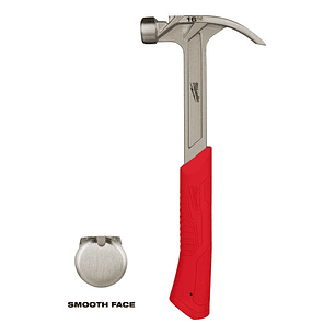 Milwaukee Martillo 16 Oz Cara Lisa Garra Curva 48-22-9018