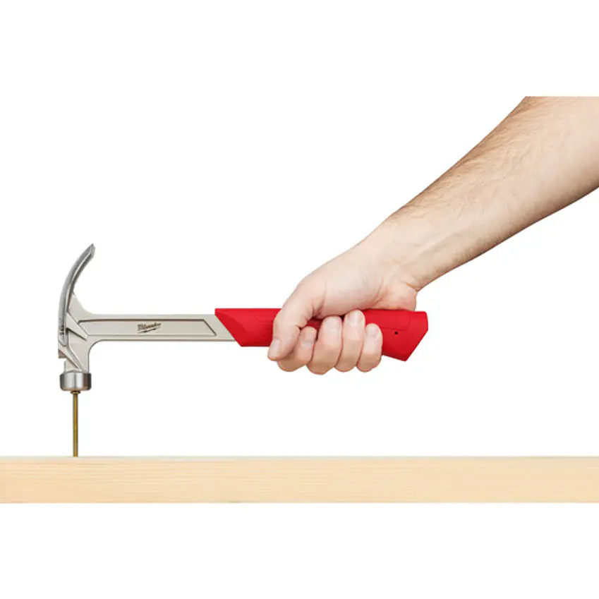 Martillo Carpintero Milwaukee 16 Onzas Cara Lisa Garra Curva 48-22-9018  5