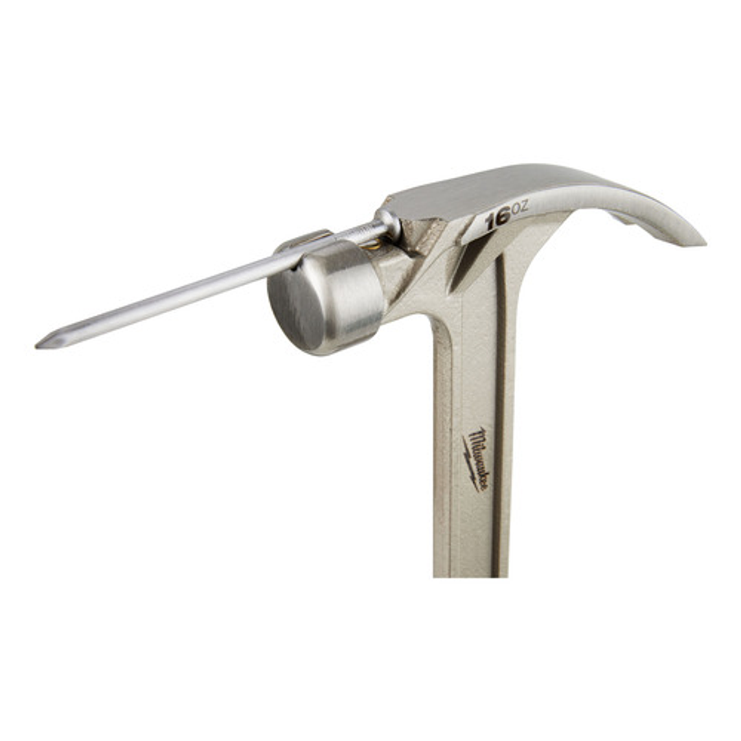 Milwaukee Martillo 16 Oz Cara Lisa Garra Curva 48-22-9018 6