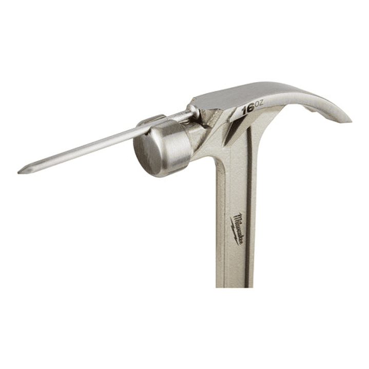 Milwaukee Martillo 16 Oz Cara Lisa Garra Curva 48-22-9018 6