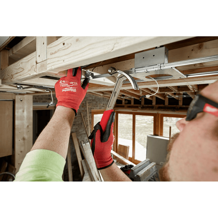 Milwaukee Martillo 16 Oz Cara Lisa Garra Curva 48-22-9018 8