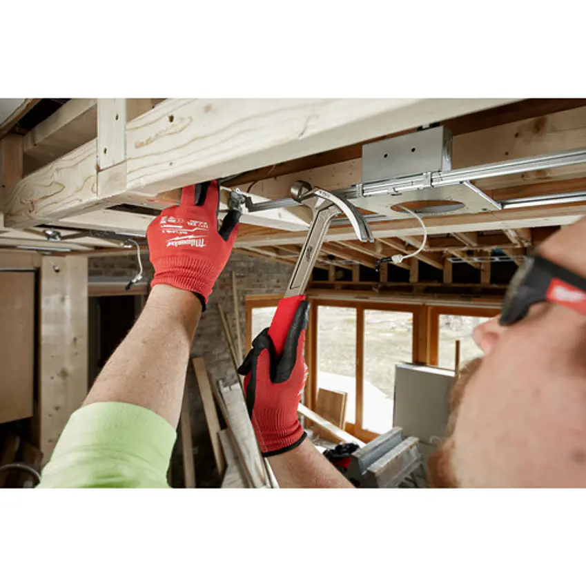 Martillo Carpintero Milwaukee 16 Onzas Cara Lisa Garra Curva 48-22-9018  8