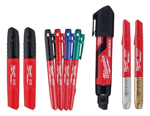 Milwaukee Pack Completo Marcadores Inkzall Anti-polvo