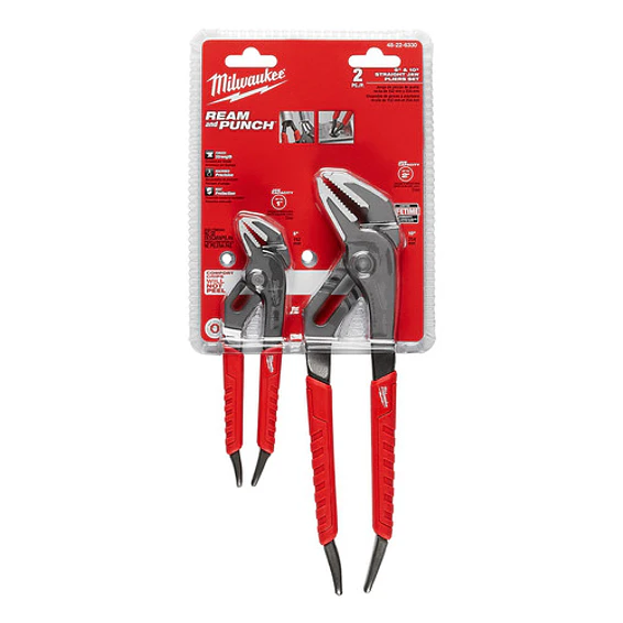 Milwaukee Pack 2 Alicate Picoloro 6 Y 10 Pulgadas 48-22-6330 2