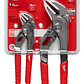 Milwaukee Pack 2 Alicate Picoloro 6 Y 10 Pulgadas 48-22-6330 - Miniatura 2