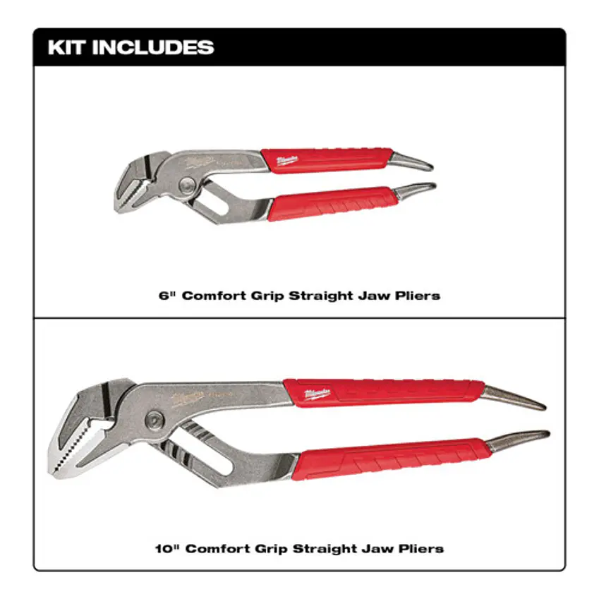 Milwaukee Pack 2 Alicate Picoloro 6 Y 10 Pulgadas 48-22-6330 3