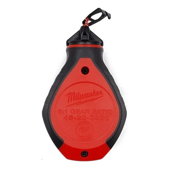Tizador Milwaukee Linea Gruesa + Tiza Roja Alta Permanencia 48-22-3986 4
