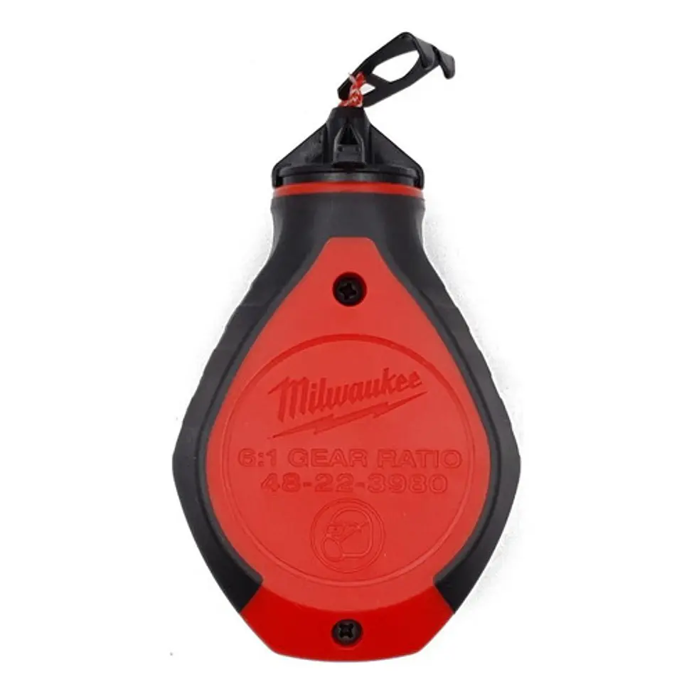 Tizador Milwaukee Linea Gruesa + Tiza Roja Alta Permanencia 48-22-3986 4