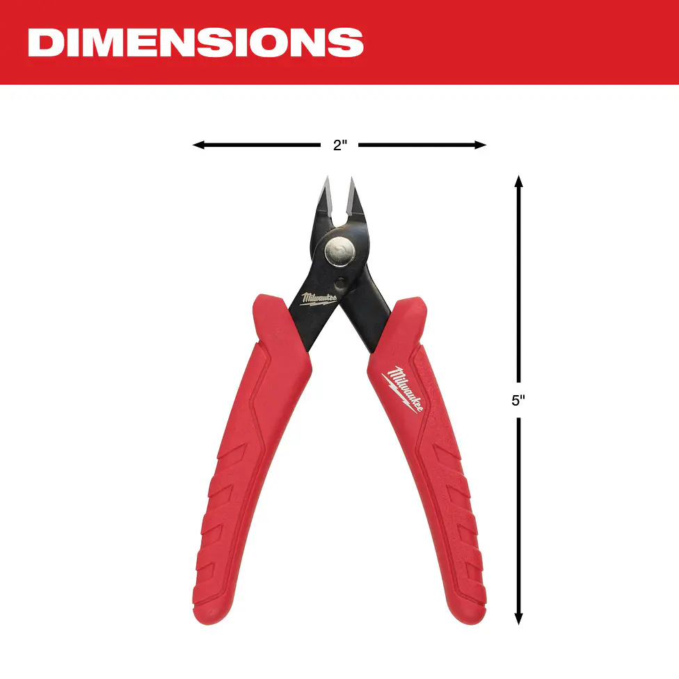 Mini Alicate Cortante Al Ras Milwaukee 48-22-6105 6