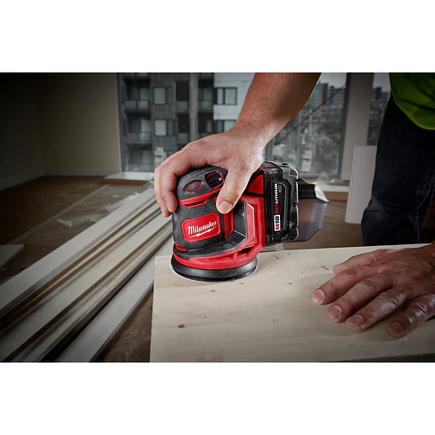 Lijadora Roto Orbital Inalámbrica 5 Pulgadas Milwaukee M18 2648-20 7