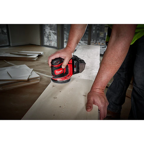 Lijadora Roto Orbital Inalámbrica 5 Pulgadas Milwaukee M18 2648-20 8