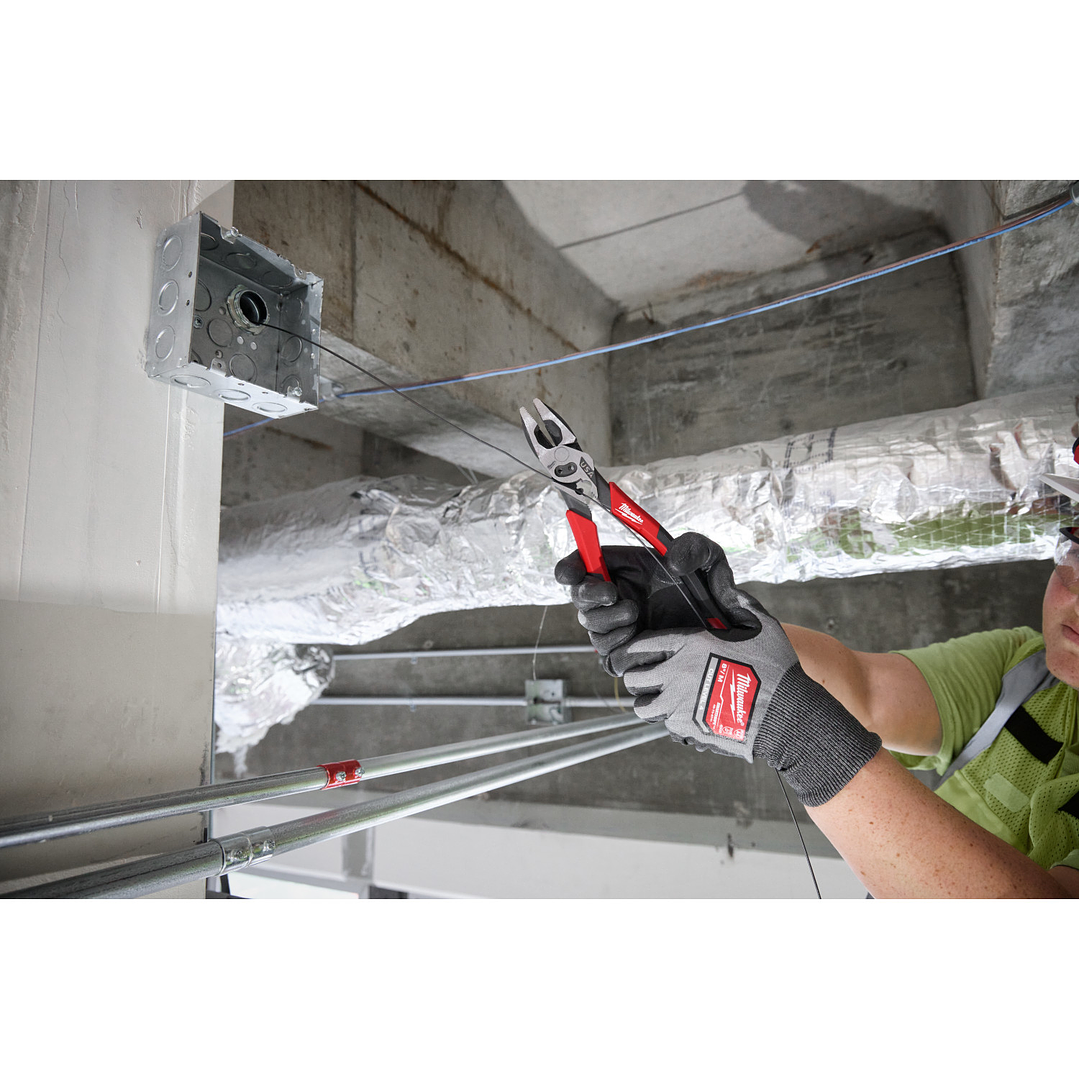 Milwaukee Alicate Universal Electricista Crimpeador Hecho En Usa Mt550c 11