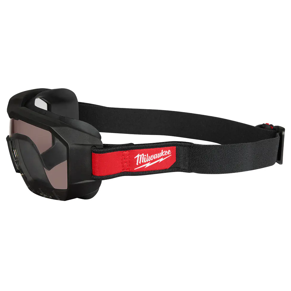 Milwaukee Lentes De Seguridad Negros Con Sello Elasticados 48-73-2061 3