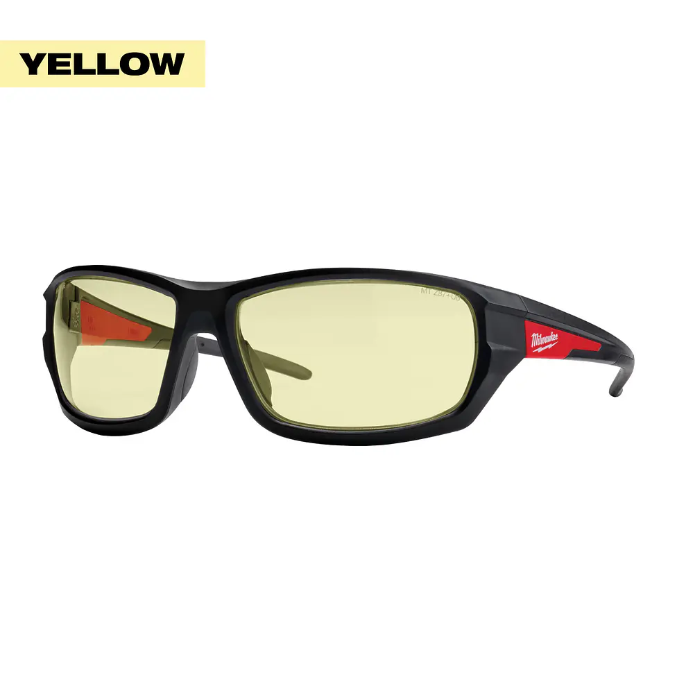 Lentes De Seguridad Milwaukee Amarillos Alto Impacto 48-73-2120 2