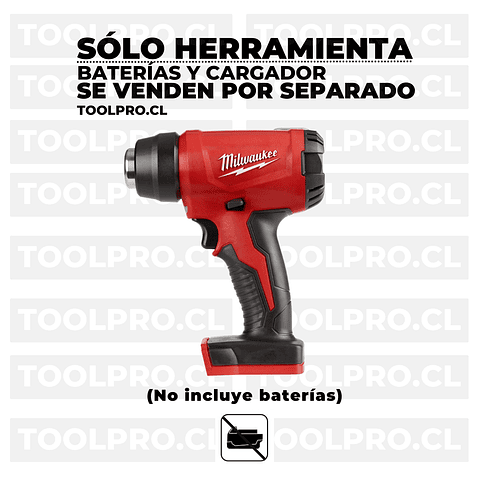 Milwaukee Pistola De Calor Inalámbrica M18 Compacta 2688-20