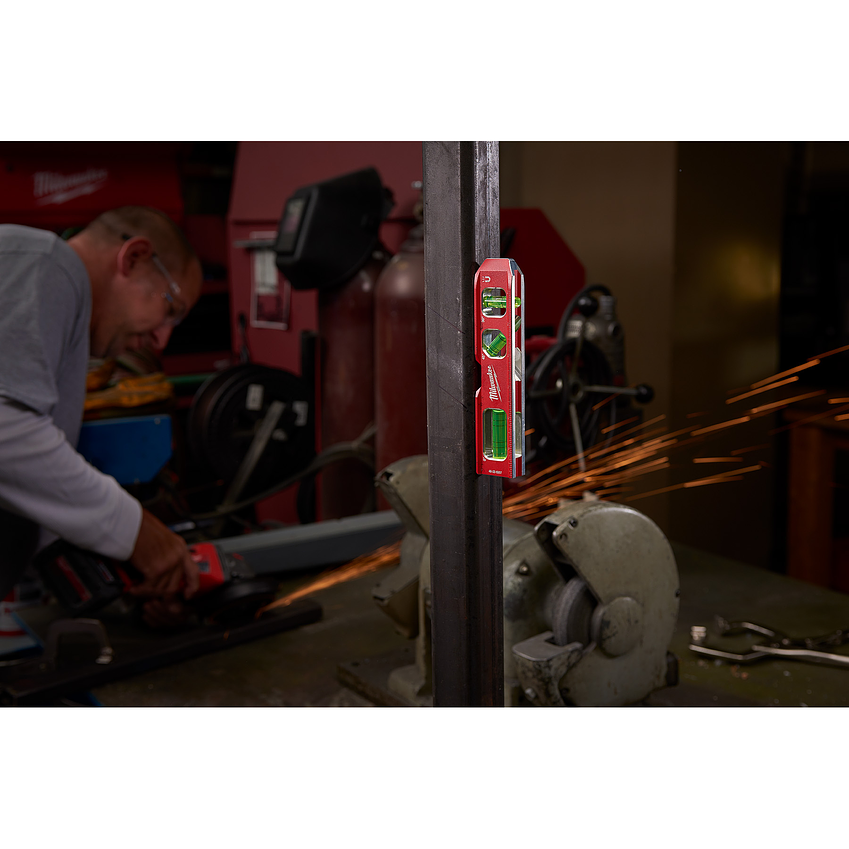 Milwaukee Nivel De Torpedo Magnético De Burbuja 48-22-5107 6