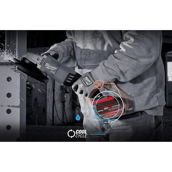 Batería Milwaukee M18 FORGE HD 12.0 Amperios/hora 48-11-1813 7