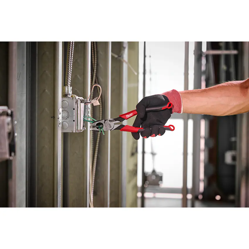 Alicate Universal Electricista 9 Pulgadas Milwaukee Hecho en USA MT550 5