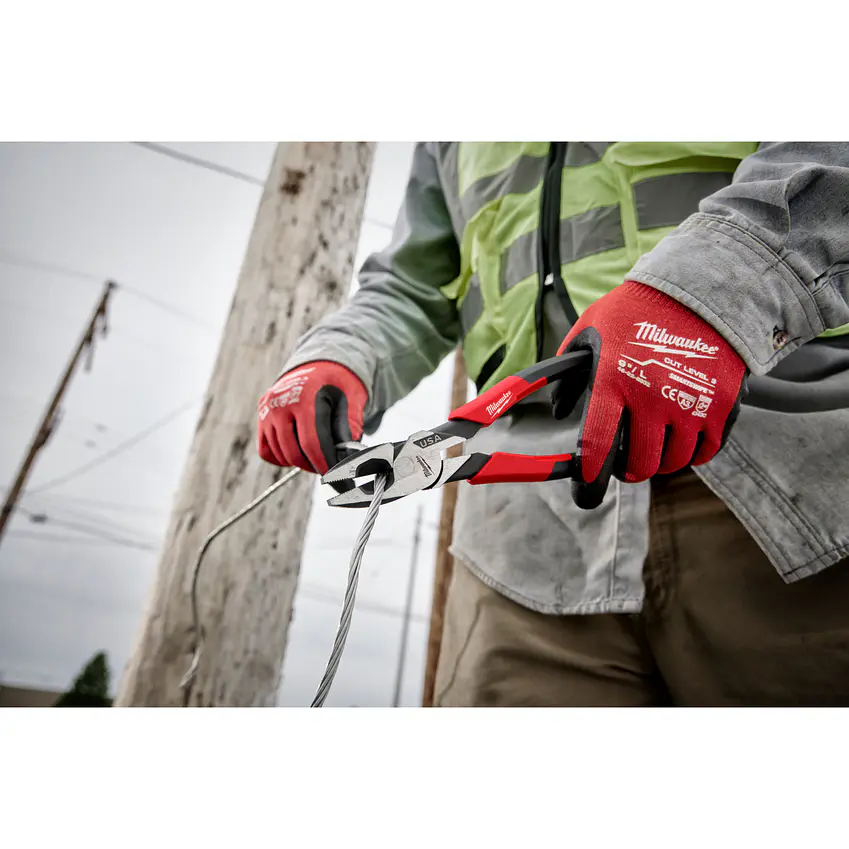 Alicate Universal Electricista 9 Pulgadas Milwaukee Hecho en USA MT550 8