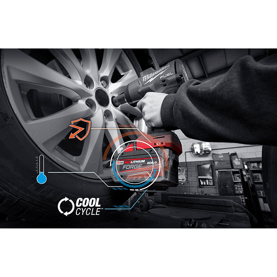 Milwaukee Batería M18 FORGE XC 8.0 Amperios/hora 48-11-1881 11