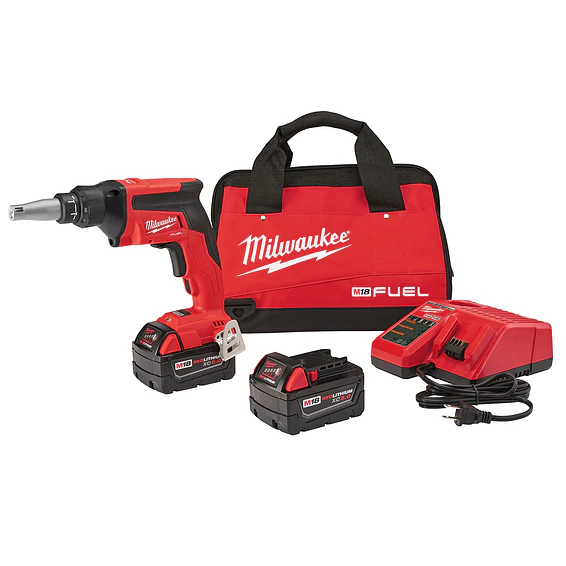 Kit Atornillador Drywall Volcanita Milwaukee M18 FUEL 2866-22 1