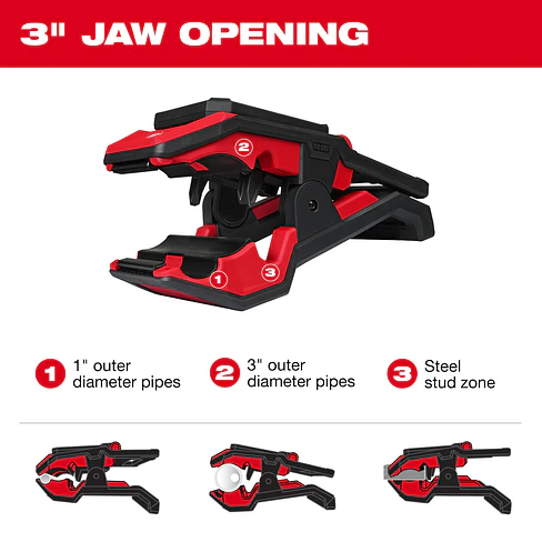 Foco Led Rover Milwaukee M18 Tipo Pinza 2000 Lúmenes 2358-20 8