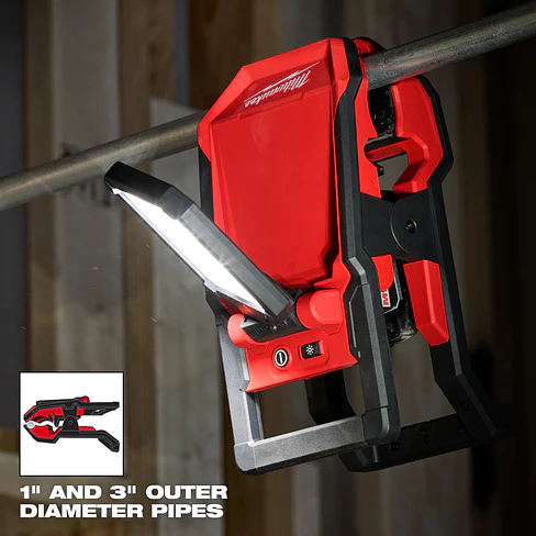 Foco Led Rover Milwaukee M18 Tipo Pinza 2000 Lúmenes 2358-20 10