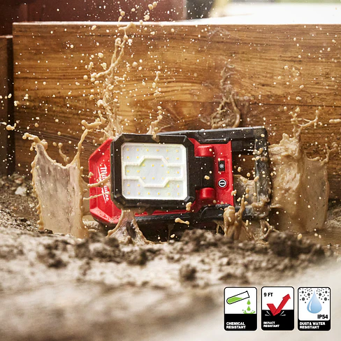 Foco Led Rover Milwaukee M18 Tipo Pinza 2000 Lúmenes 2358-20 11