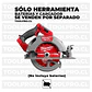 Sierra Circular Milwaukee M18 Fuel 7-1/4