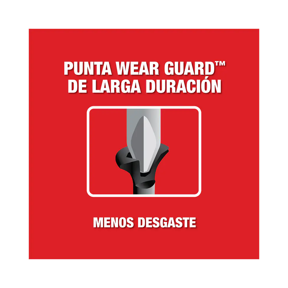 Milwaukee Punta Ph2 Shockwave Impact Duty 6 Pulg. 48-32-4802 4
