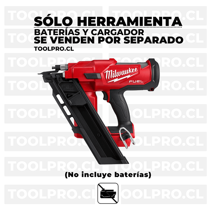 Milwaukee Clavadora Estructural 30 Grados M18 Fuel 2745-20 2