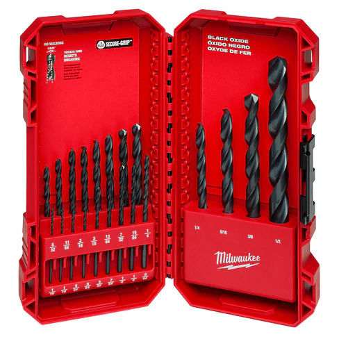 Milwaukee Set De Brocas Multipropósito Thunderbolt Black Oxide 21 Pcs 1