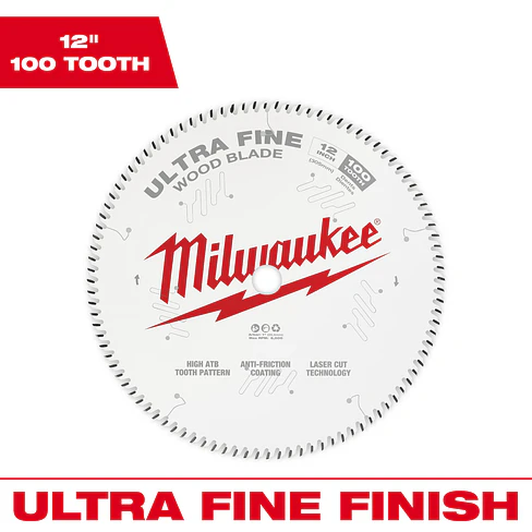 Milwaukee Disco Sierra Ingleteadora 12 Pulgadas Ultra Fino 100 Dientes - Madera 3