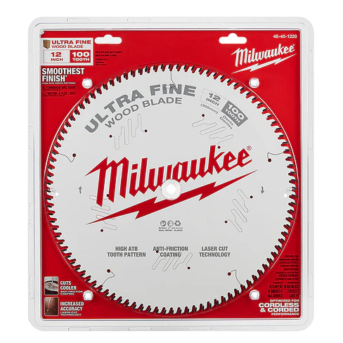 Milwaukee Disco Sierra Ingleteadora 12 Pulgadas Ultra Fino 100 Dientes - Madera 2