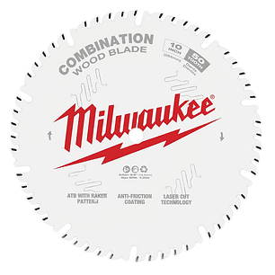 Milwaukee Disco De Corte Para Madera 10 Pulgadas 50 Dientes 48-40-1026