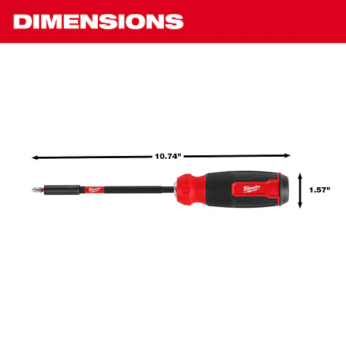 Milwaukee Destornillador Multi 14 En 1 Con Punta De Impacto 48-22-2915 7