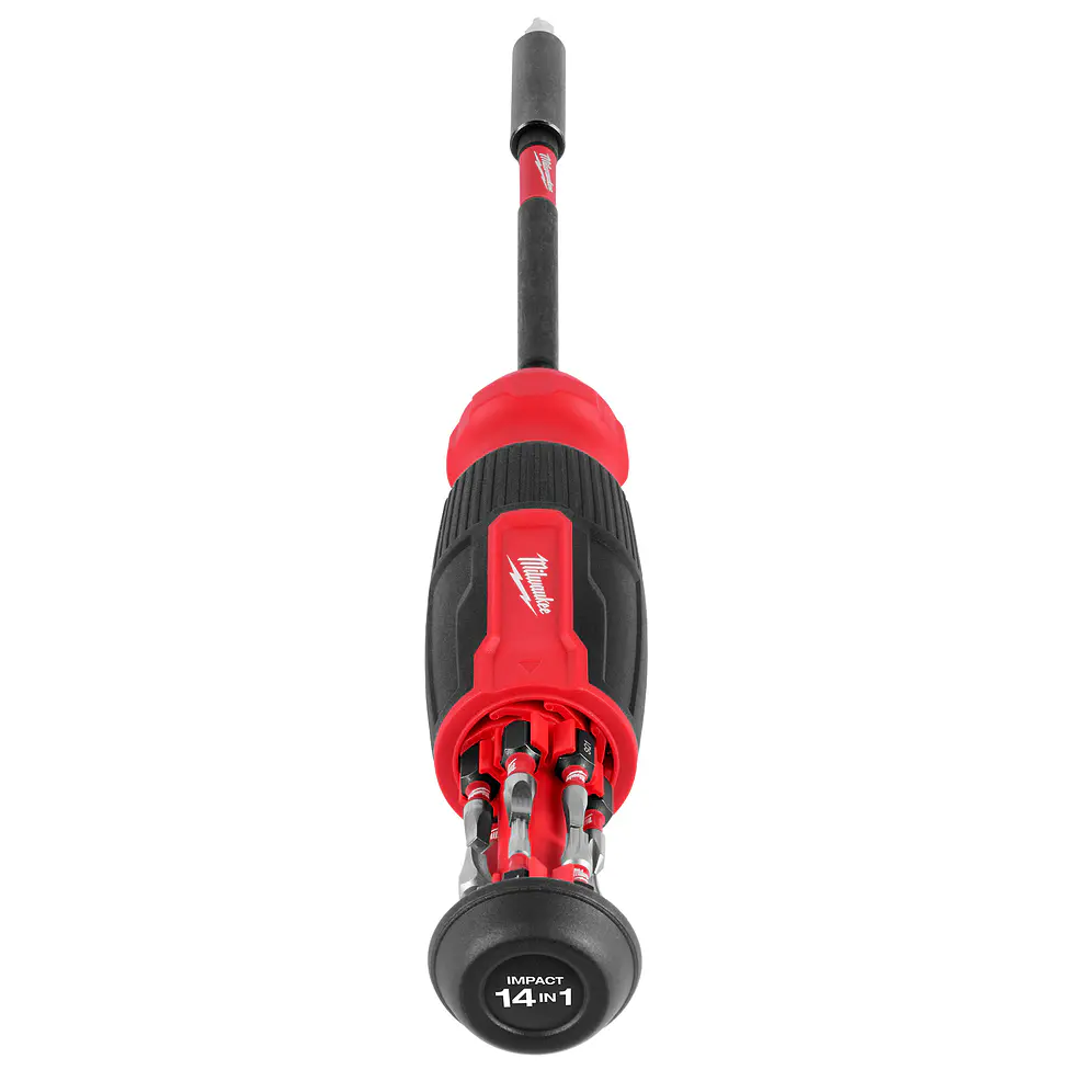 Milwaukee Destornillador Multi 14 En 1 Con Punta De Impacto 48-22-2915 3