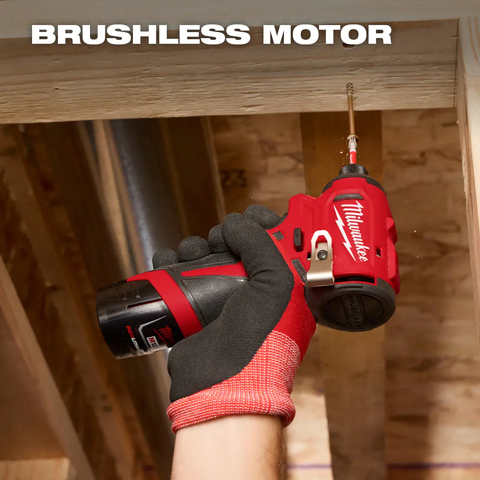 Kit Taladro y Atornillador Subcompactos Milwaukee M12 Brushless 3494-22 12