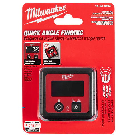 Milwaukee Medidor De ángulos Digital Imantado Inclinómetro 48-22-5602