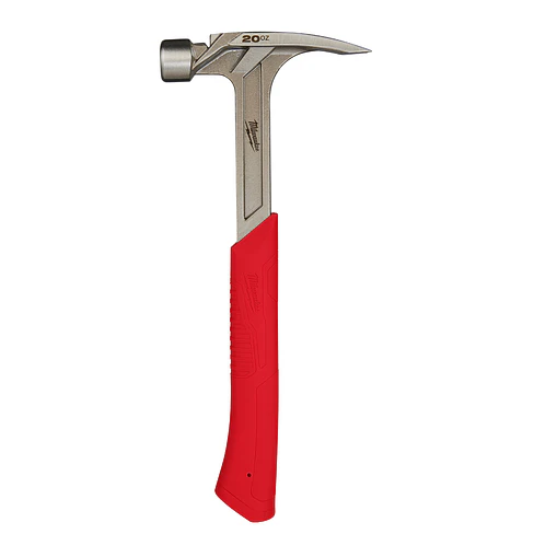 Milwaukee Martillo 20 Oz Cara Lisa Garra Recta 48-22-9020 2