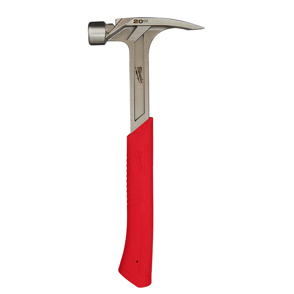 Milwaukee Martillo 20 Oz Cara Lisa Garra Recta 48-22-9020 2